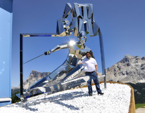 Daniele Basso presenta GIGANT alla celebrazioni in Alta Badia