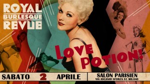 Love poison royale burlesque revue Milano